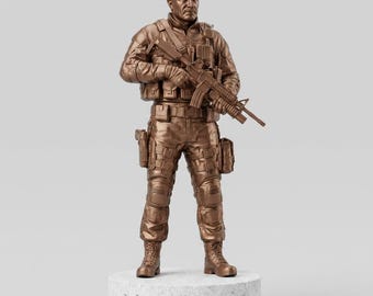 John McAleese SAS-beeld – Britse Special Forces-soldaat (20 cm)