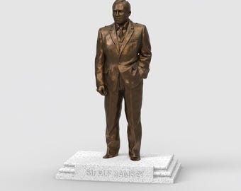 Alf Ramsey-statyn – Portman Road, Ipswich