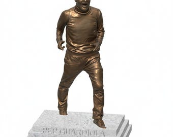 Pep Guardiola Statue – Manchester City Manager Figurine (25cm)