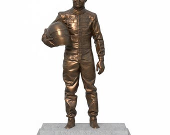 Lando Norris Statue – Formula 1 Driver Figurine (25cm)