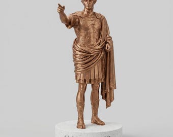 Augustus – Eerste Romeinse Keizer – Verzamelbeeldje van het Romeinse Rijk