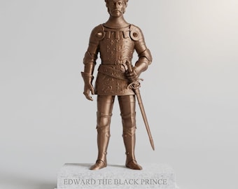 Edward the Black Prince Statue – Prince of Wales – Hundred Years' War Hero