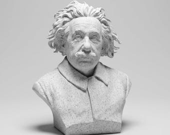 Albert Einstein Bust Statue - Legendary Physicist & Scientific Genius Collection