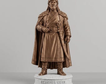 Genghis Khan statue - Mongol Empire Collector Figure