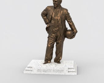 Matt Busby-statyn – Old Trafford, Manchester