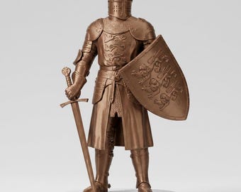 Vintage Marcus Designs England Knight C1970s Wall Plaque or