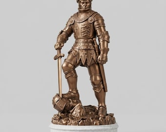 Standbeeld van koning Hendrik V – Overwinning in de Slag bij Agincourt