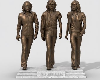 Bee Gees-statyn – Douglas, Isle of Man