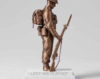 Standbeeld Dodenherdenking – Lest We Forget