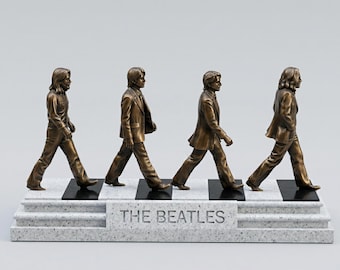 The Fab Four, the Beatles, Abbey Road Action Figures - Etsy