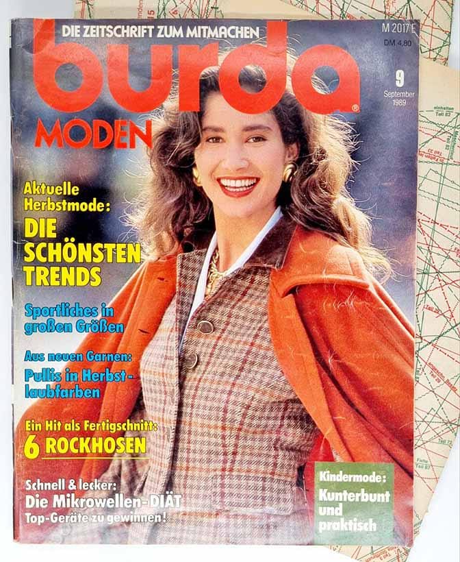 80s Burda Moden - Etsy