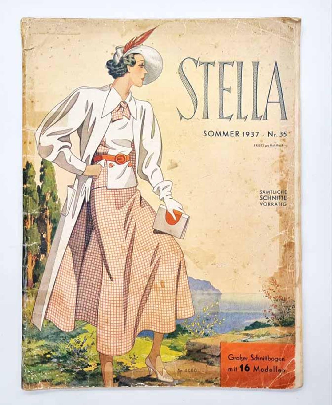 1937 STELLA Austrian Fashion Catalogue, 30s Fashion Style and Sewing ...