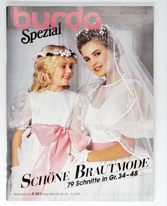 Magazine Burda Mode Grandes Tailles N°E790 - 1985 - Occasion Avec Patrons