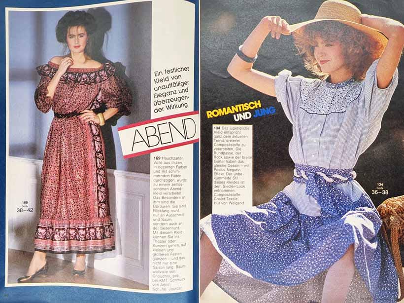 Magazine Burda Moden Juillet 1982 - Thème Romantisme Et Dentelle - Occasion