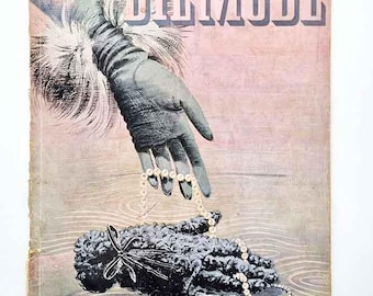 12/1941 Die Mode Diciembre Número 12 Revista vintage de moda y estilo de vida, publicación de la Segunda Guerra Mundial