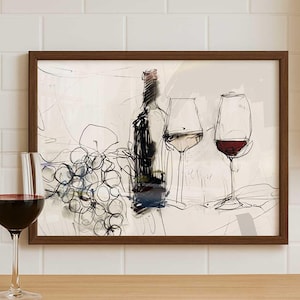 Bistro Wine Glasses - Etsy