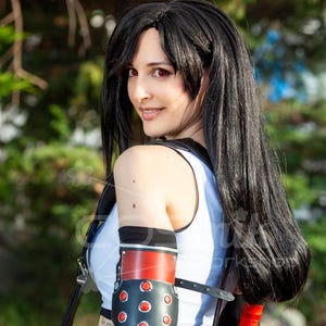 Tifa styled wig - Final fantasy VII Remake (Ready to ship)