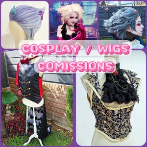 Custom cosplay / wig orders are now open !