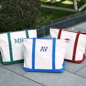 Personalized Embroidered Tote Bag, Custom Text Tote Bag, Logo Tote Bag, Bachelorette Gift, Bridesmaid Gift Bag, Beach Bag, Gift for Her