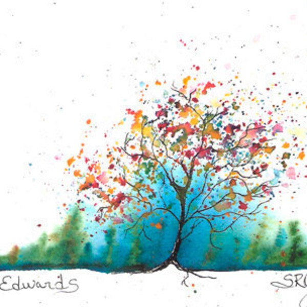 Árbol de Edwards, impresión