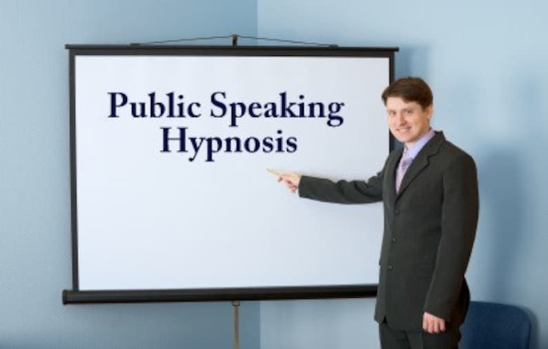Public Speaking Hypnosis. Give Compelling Speeches and Presentations. Give Presentations Confidently and Successfully image 1