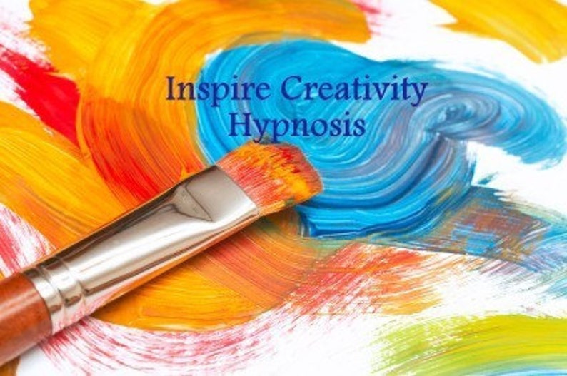 Inspire Creativity Hypnosis CD or MP3 Creative Expression Enhanced Creative Ideas and Thinking with Hypnotherapy Download image 1