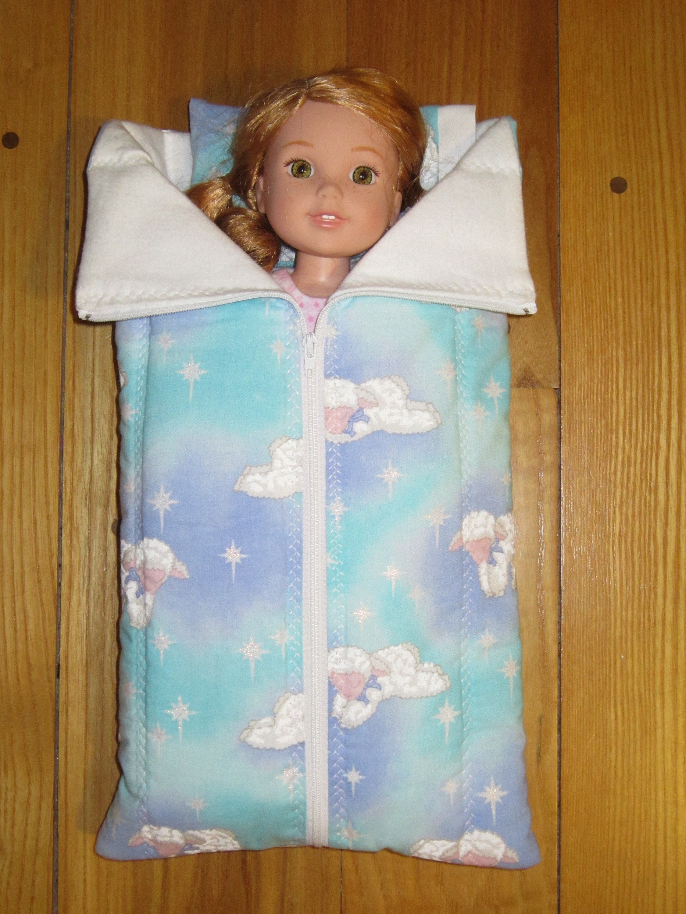 Sleeping Bag Pillow and Pillow Case for the American Girl Etsy
