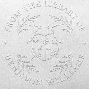 Custom Book Embosser, Personalized Embosser stamp, Book Embosser, Scrap booking Embosser, Personalized envelopes embosser, Book lover Gift