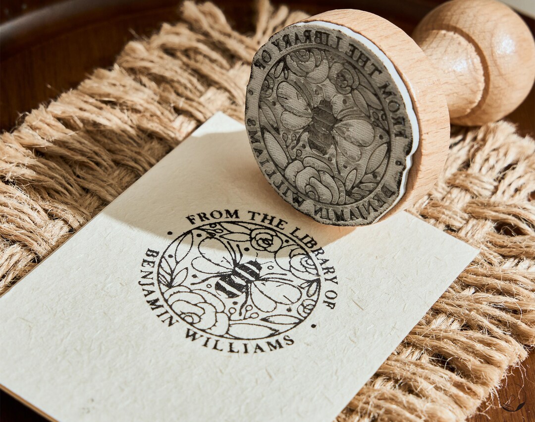 Custom Book Embosser, Personalized Embosser Stamp, Book Embosser, Scrap ...