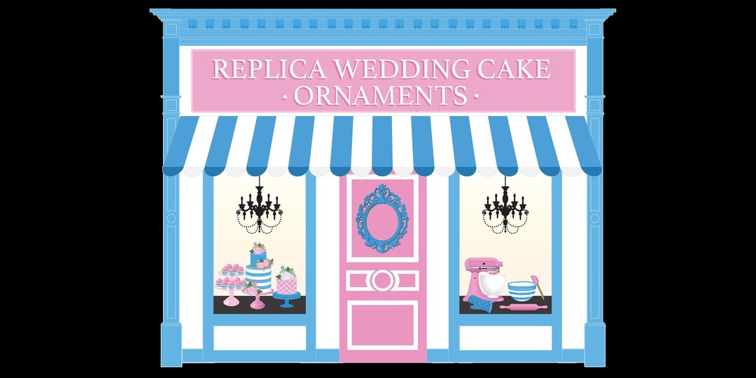 Your Own Custom Replica Mini Wedding Cake-Miniature Ornament/Statue Unique Gift-Made to Order