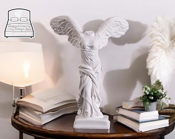 Winged Victory Statue Nike Goddess, Ancient Greek Sculpture Home Decor, Roman Art Gift