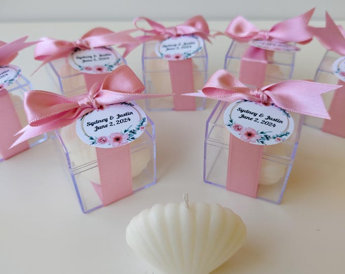Custom Wedding Candle - Large Candle main image 1