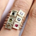 see more listings in the Birthstone Stacking ring section