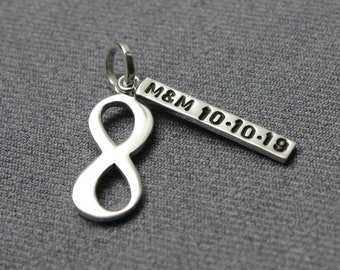 Sterling silver Infinity pendant