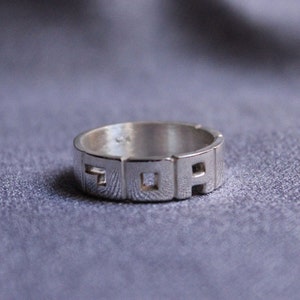 Name Ring 925 Sterling Silver Personalized Name Ring with Name of Your Choice image 4