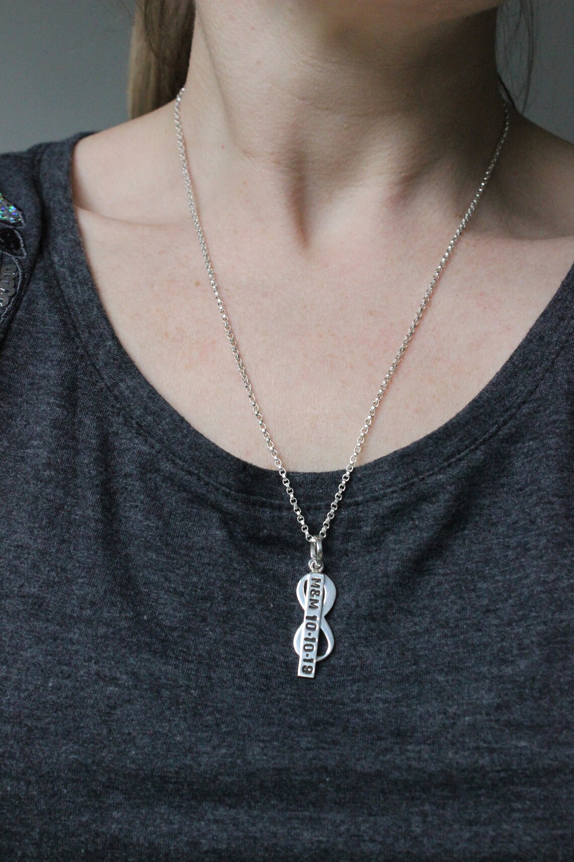 Brand Avenue 925 Silver Infinity Pendant main image 0