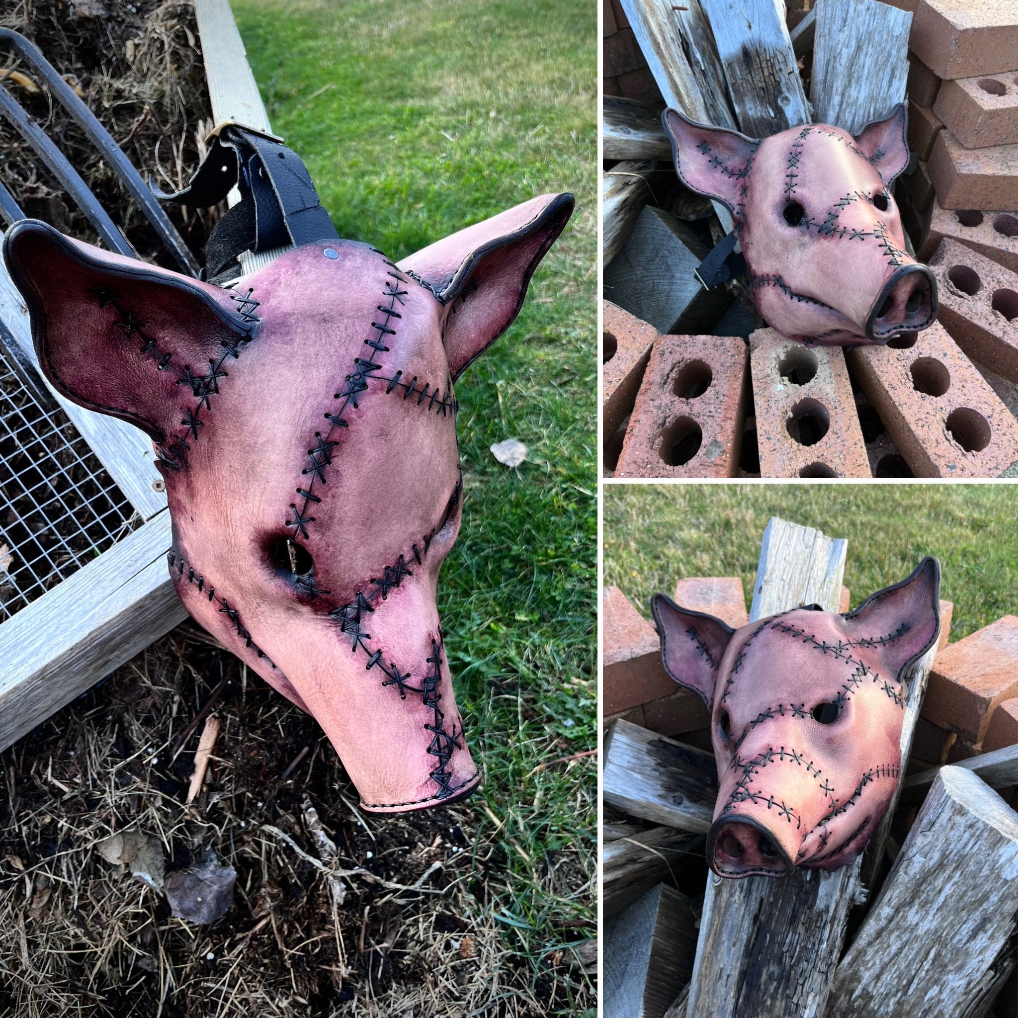 Pig Saw Mask - Etsy