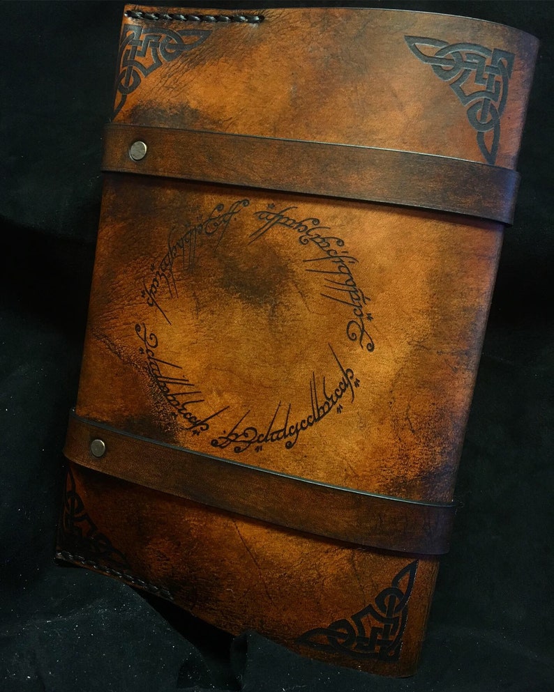 Leder Herr der Ringe Baum von Gondor Journal Tagesplaner Bucheinband Bild 7