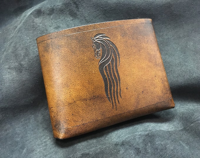 Leather Lord of the rings Rohan wallet