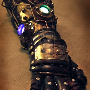 Steampunk Gauntlet bracer glove