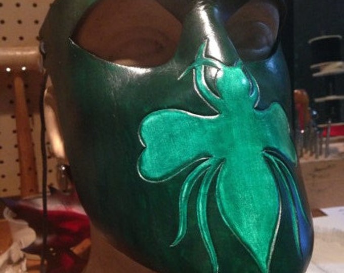 Green Hornet Leather mask