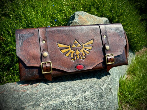 Zelda Steam deck Leather case
