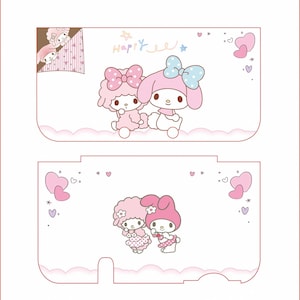 DIY  Melody  3ds nds case full model series, anime cartoon handmade protective case