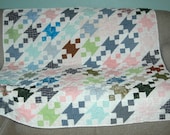 Scrappy Anvils Quilt Lap Quilt Table Quilt Baby Quilt