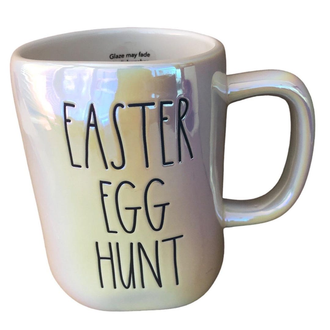 Rae Dunn Easter Mug Farmhouse Easter Egg Hunt Minimalist Design Rustic ...