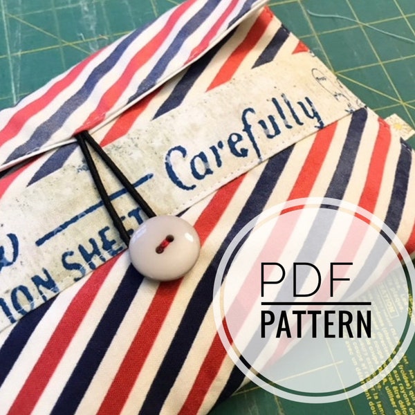 Reusable Sandwich Wrap and Snack Bag Pattern - PDF Pattern - Sewing Pattern - Lunchbox Buddies