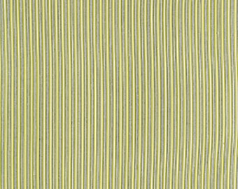 Denyse Schmidt Fabric by the Yard - Florence - Texture Stripe in Malachite - Quilter's Cotton