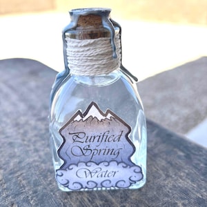Purified Spring Water | Color Changing Potion | Magic Potion Decor