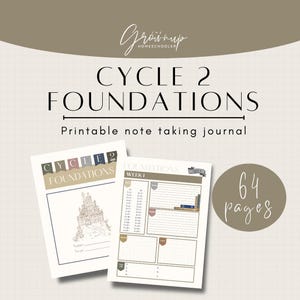 FOUNDATIONS Cycle 2 Note Taking Journal