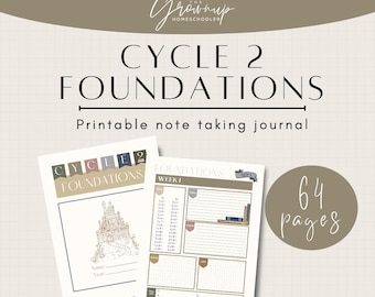FOUNDATIONS Cycle 2 Notizbuch